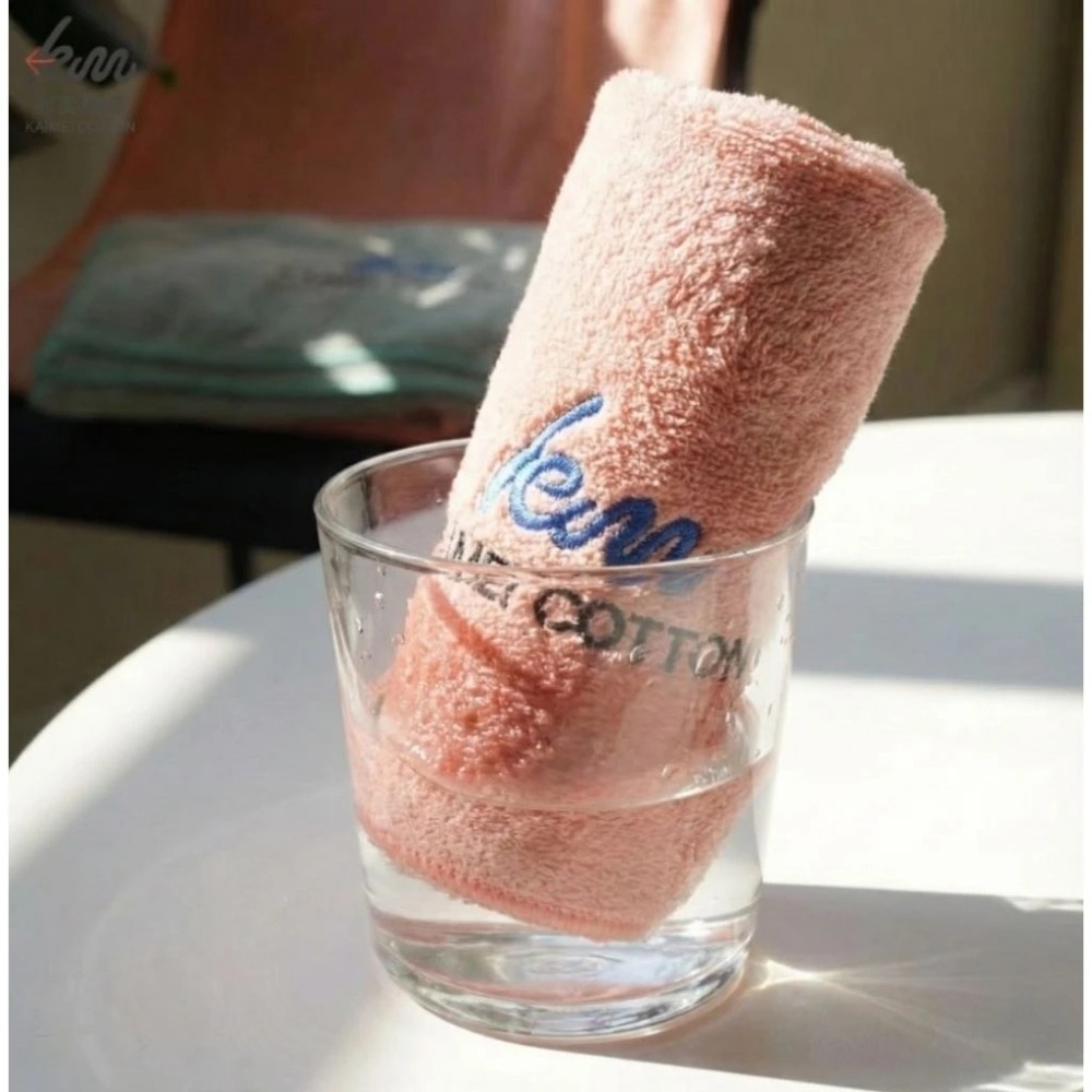 凱美棉業｜LOGO設計款 開纖紗超厚實柔軟強力吸水毛巾/擦髮巾-細節圖3