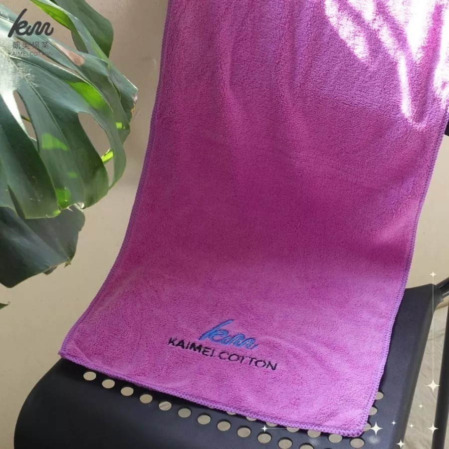 凱美棉業｜LOGO設計款 開纖紗超厚實柔軟強力吸水毛巾/擦髮巾-規格圖9
