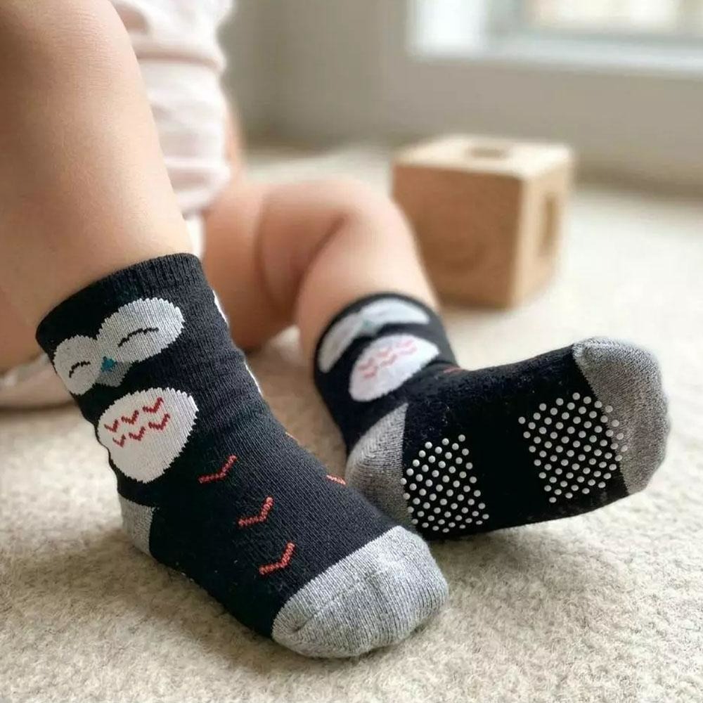 凱美棉業｜台灣製造 舒適不束腿 寶寶防滑學步襪 幼兒止滑短襪 1-3歲-細節圖3