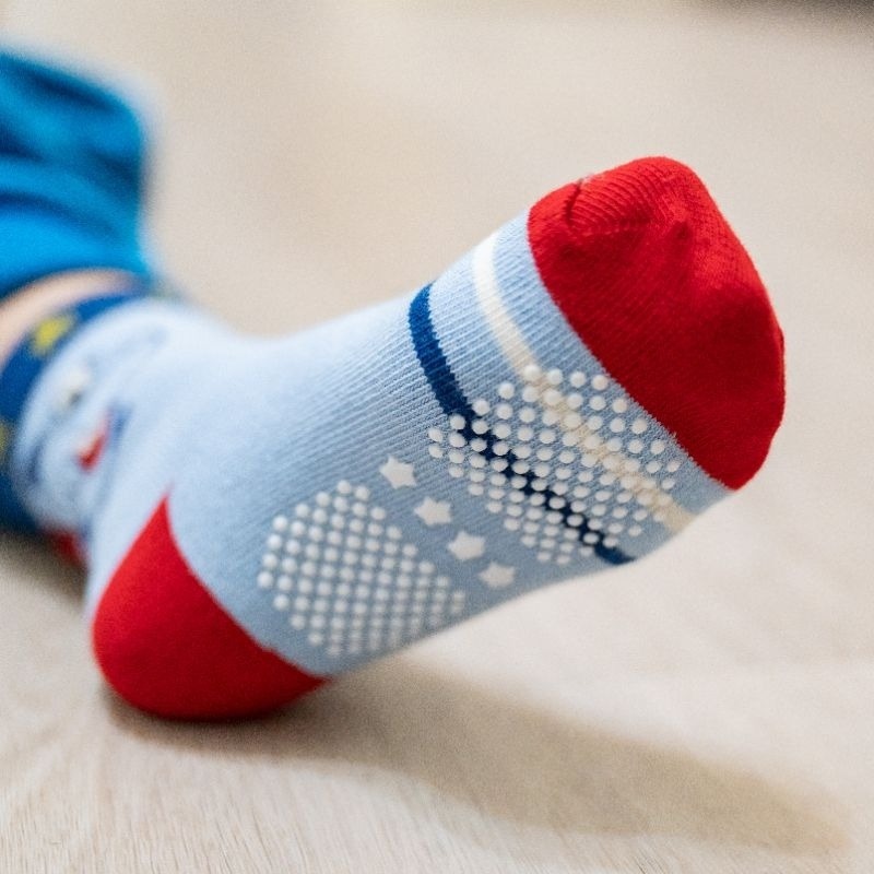 👍凱美棉襪業｜ MIT台灣製 純棉止滑童襪（3-6歲）-細節圖5