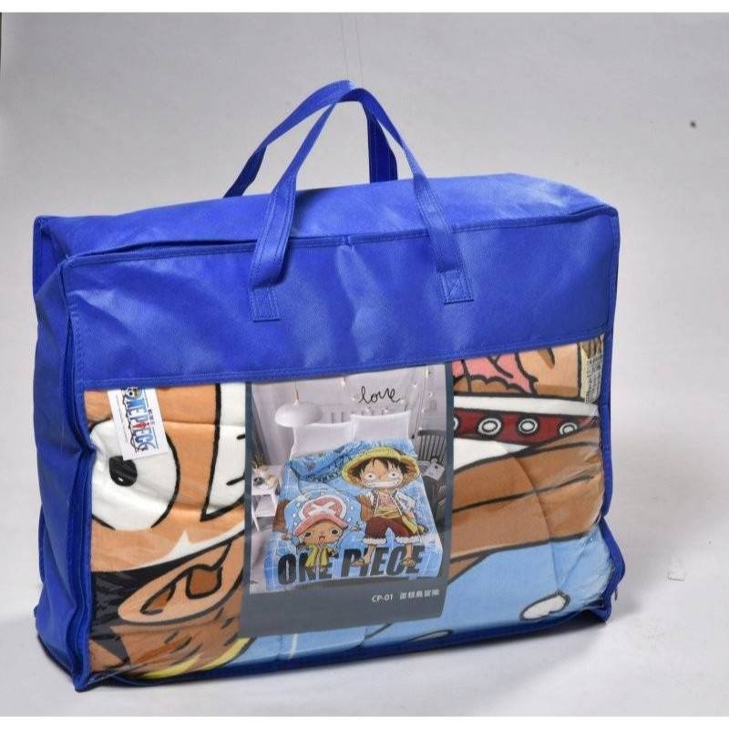 👍凱美棉業  海賊王-蛋糕島冒險&發火了法蘭絨暖暖被-細節圖3