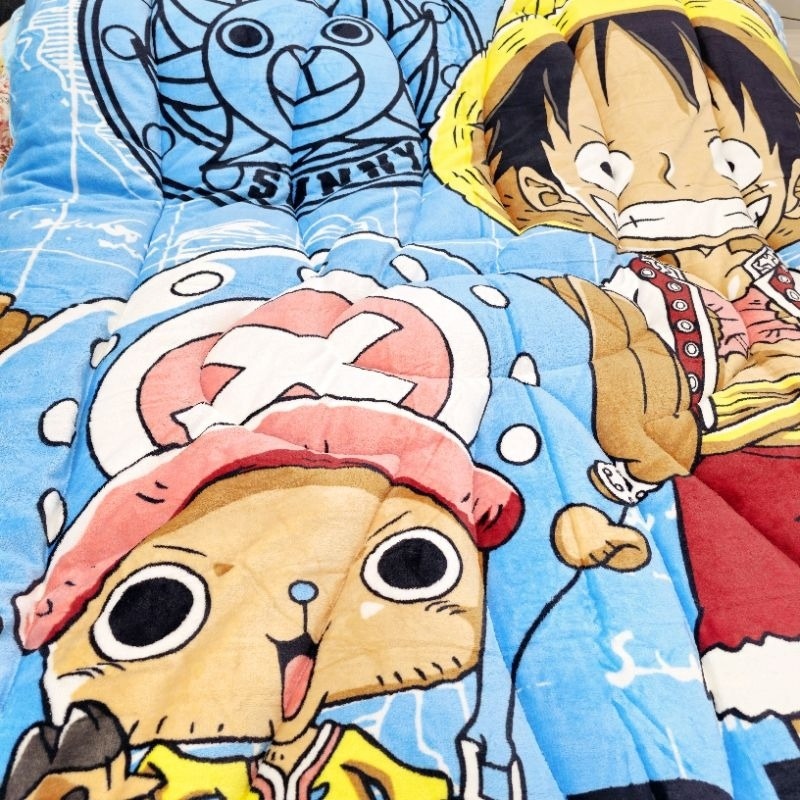👍凱美棉業  海賊王-蛋糕島冒險&發火了法蘭絨暖暖被-細節圖4