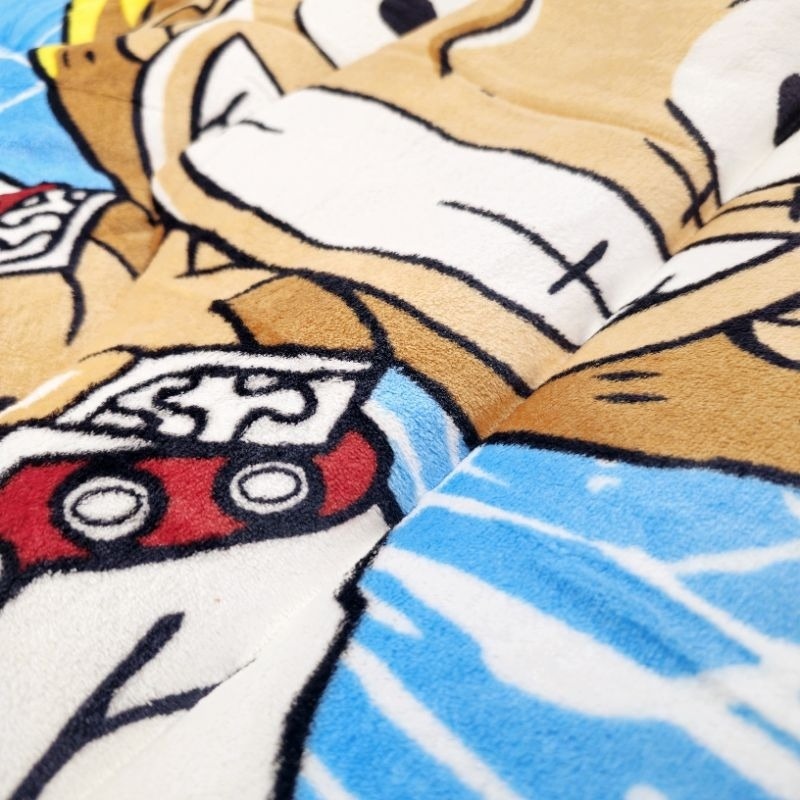 👍凱美棉業  海賊王-蛋糕島冒險&發火了法蘭絨暖暖被-細節圖6