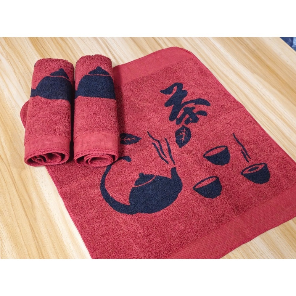 👍凱美棉業｜十條組 MIT台灣製 100%純棉柔軟 印花茶巾 泡茶巾 泡茶專用 茶巾 茶布（印花款、素面款）-細節圖5