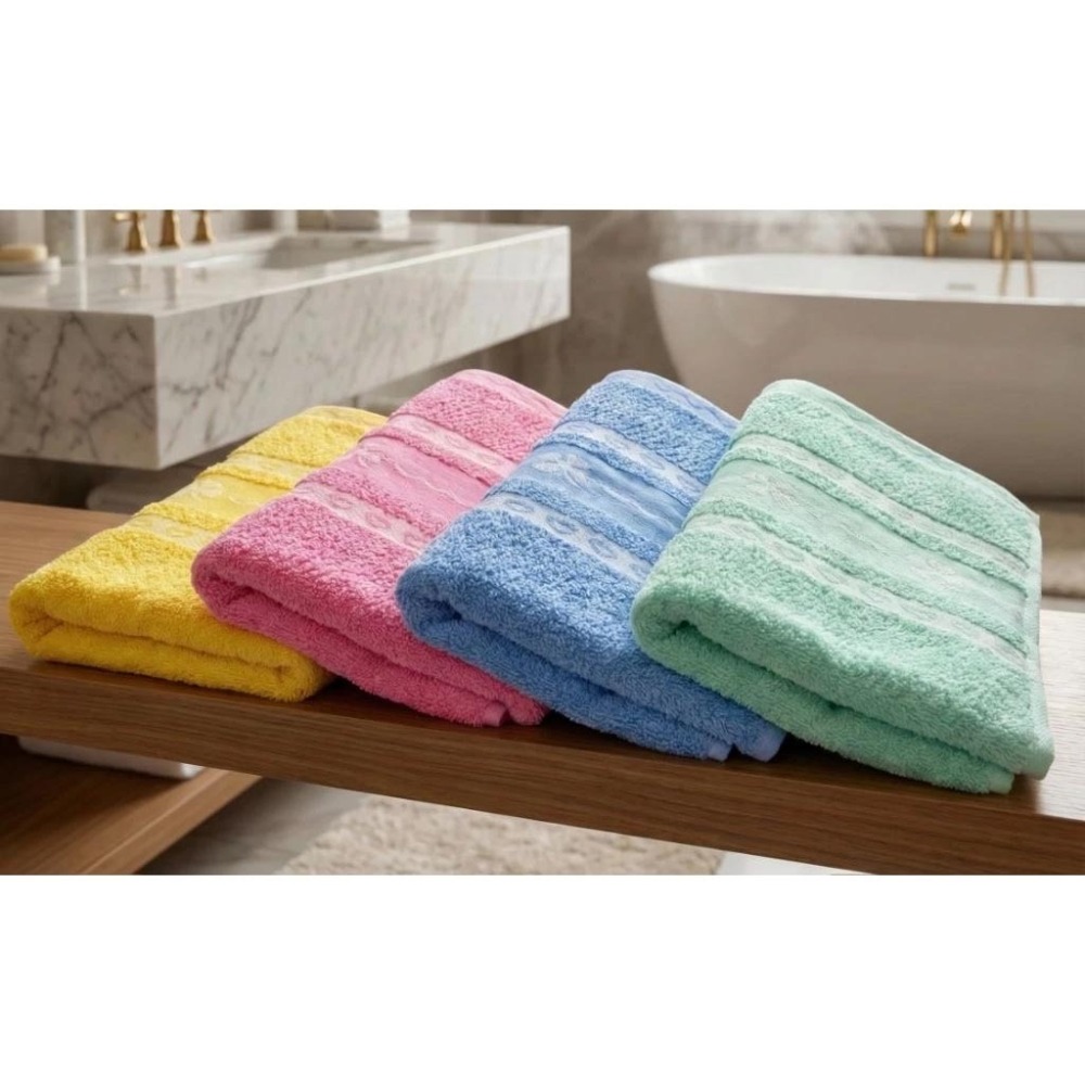 👍凱美棉業｜MIT台灣製 凱美獨家厚實抗菌竹炭浴巾 愛心幸運草款-細節圖2