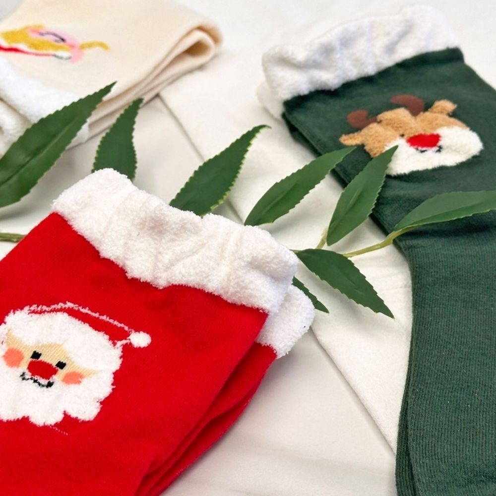 凱美棉業｜MIT台灣製 純棉單色刺繡聖誕襪 耶誕襪 聖誕禮物-細節圖5