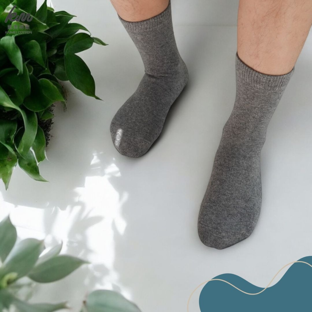 👍凱美棉業｜冬日必備🔥（男款）精緻保暖毛襪 防寒襪 保暖襪 毛襪 長襪 冬天襪-簡約質男款-細節圖6
