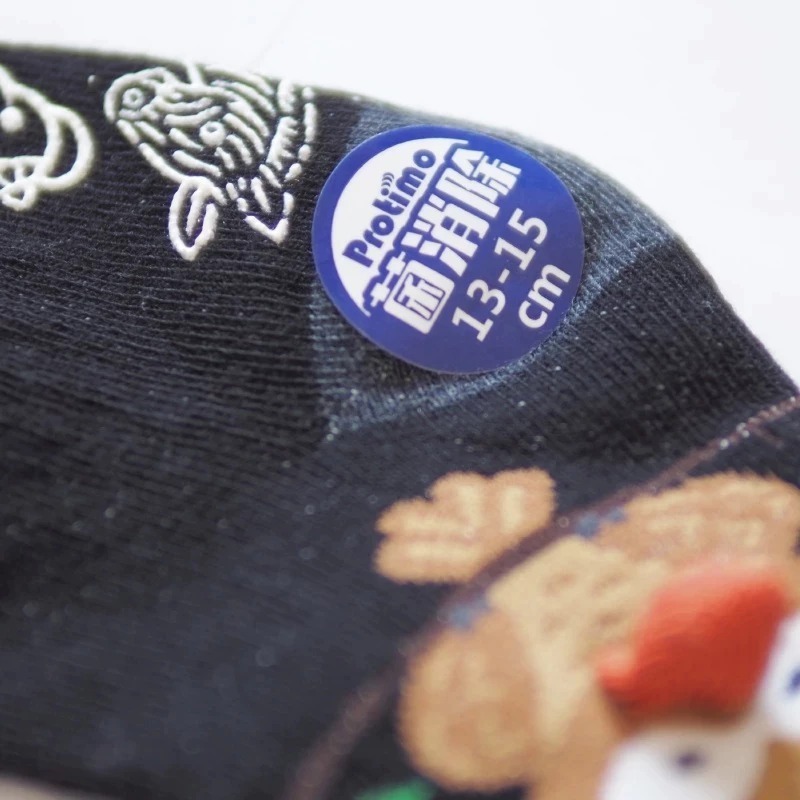 👍凱美棉業｜十二雙組 MIT台灣製 抗菌消臭童襪 可愛立體造型襪-貓頭鷹 13-15cm-細節圖8