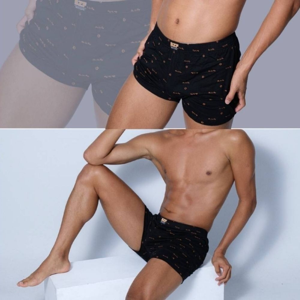 👍凱美棉業｜精梳棉男士平口褲 四角褲 男內褲 M.L.XL.3L-細節圖3