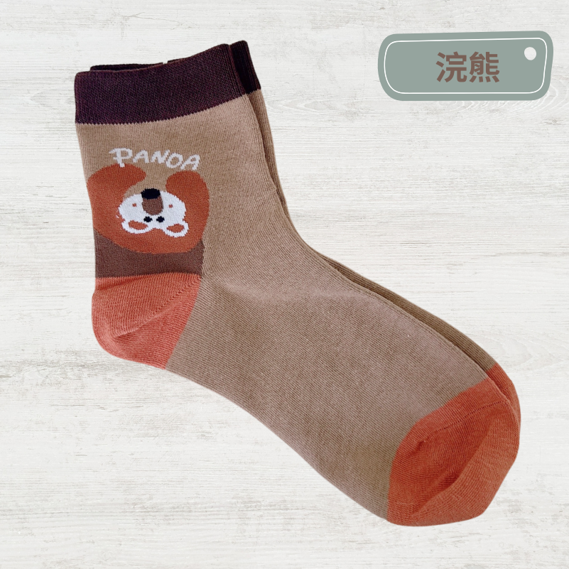 👍凱美棉襪業｜MIT台灣製造 可愛動物純棉女襪 22-26cm 凱美棉業-細節圖11