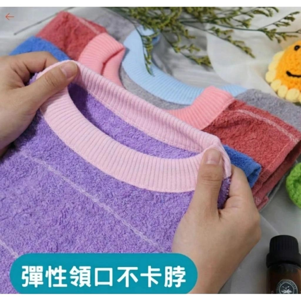 👍凱美棉業｜MIT台灣製 親膚棉柔 純棉吸水兒童圍兜 經典條紋款-細節圖3