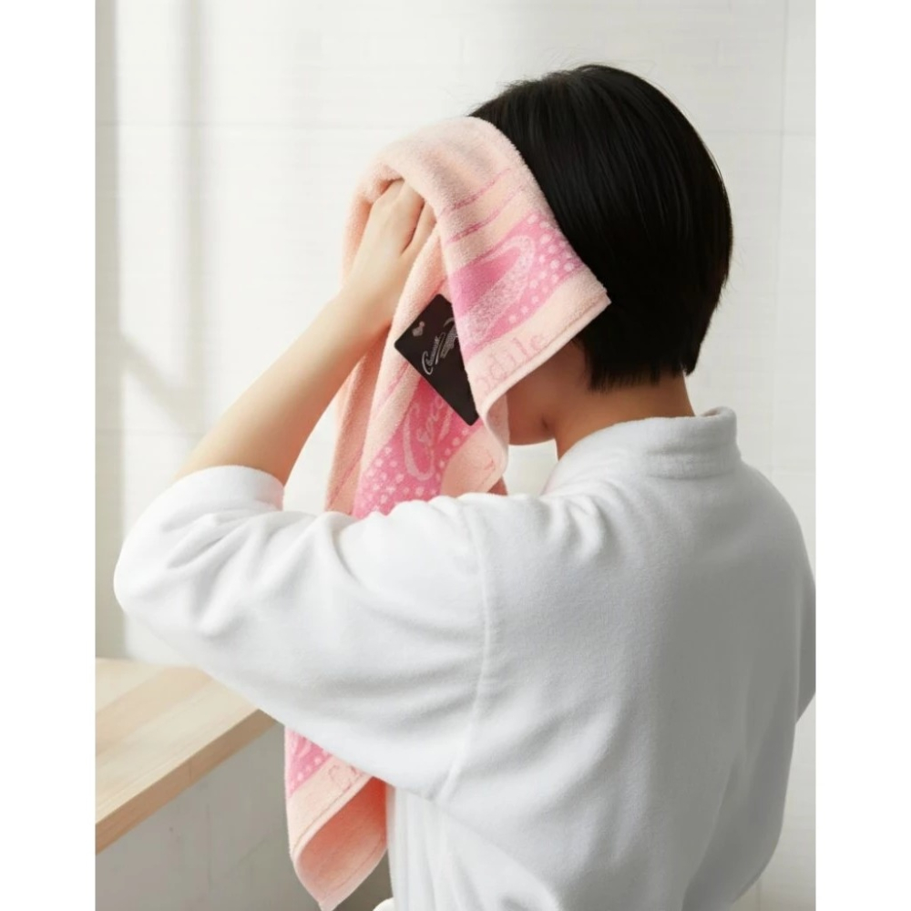 👍凱美棉業｜ MIT台灣製 經典LOGO鱷魚牌 純棉毛巾-圓點款 一打12入組-細節圖3