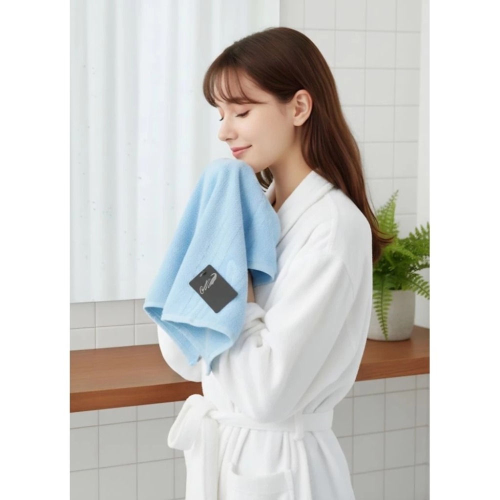 👍凱美棉業｜ MIT台灣製 經典LOGO鱷魚牌 純棉毛巾-圓點款 一打12入組-細節圖3