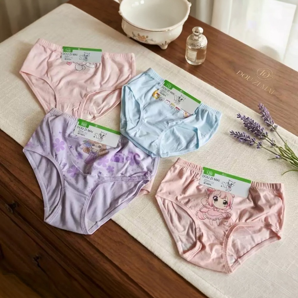 👍凱美棉業｜一組2件入/彈力萊卡棉兒童內褲 女童三角褲 凱美精品-細節圖6