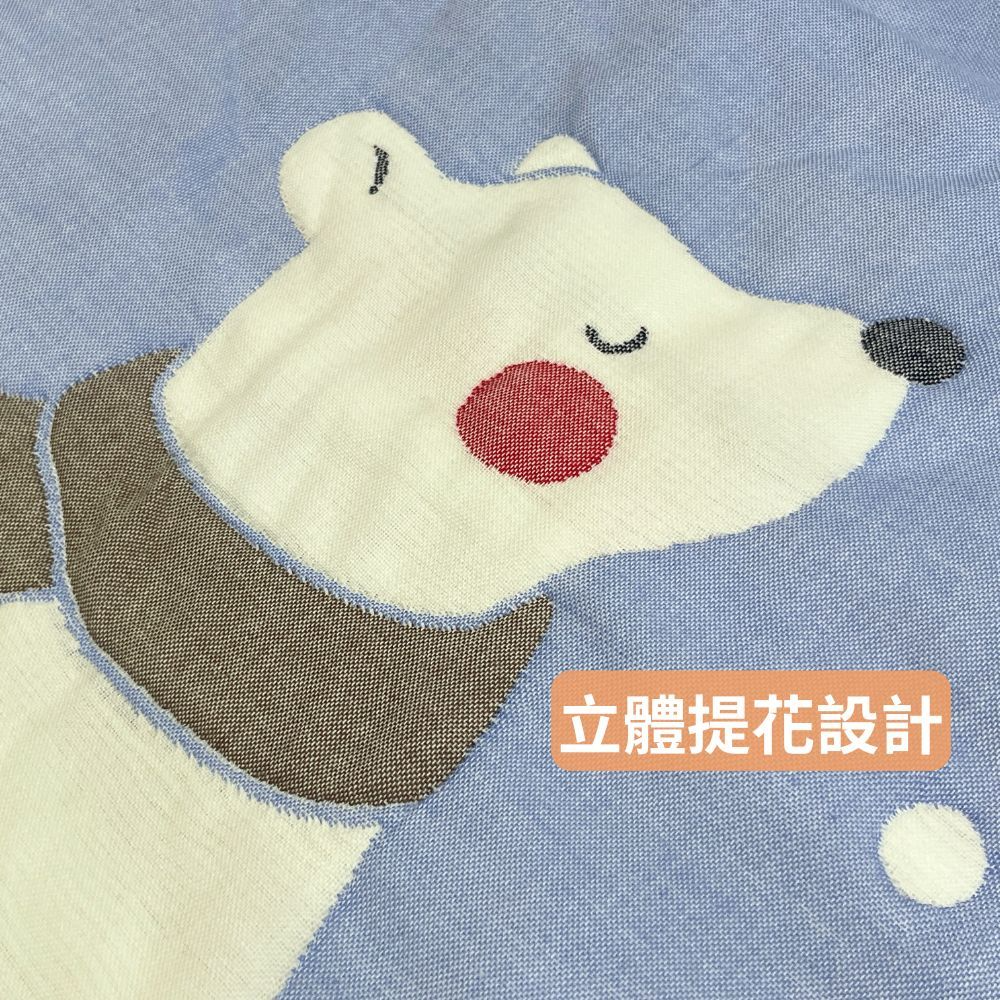 👍凱美棉業｜秋冬限定 純棉十層紗童被 寶寶被-細節圖5