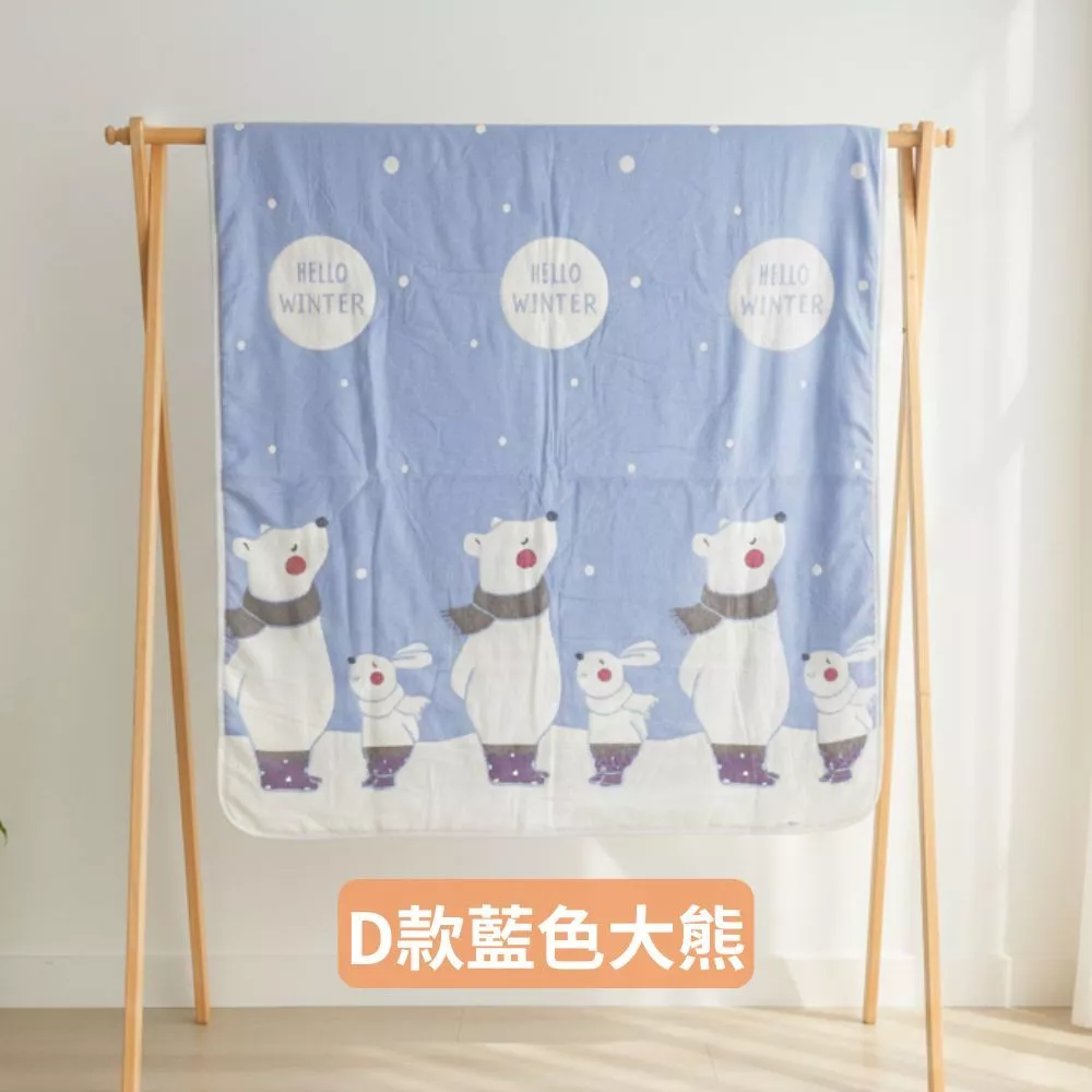 👍凱美棉業｜秋冬限定 純棉十層紗童被 寶寶被-細節圖9