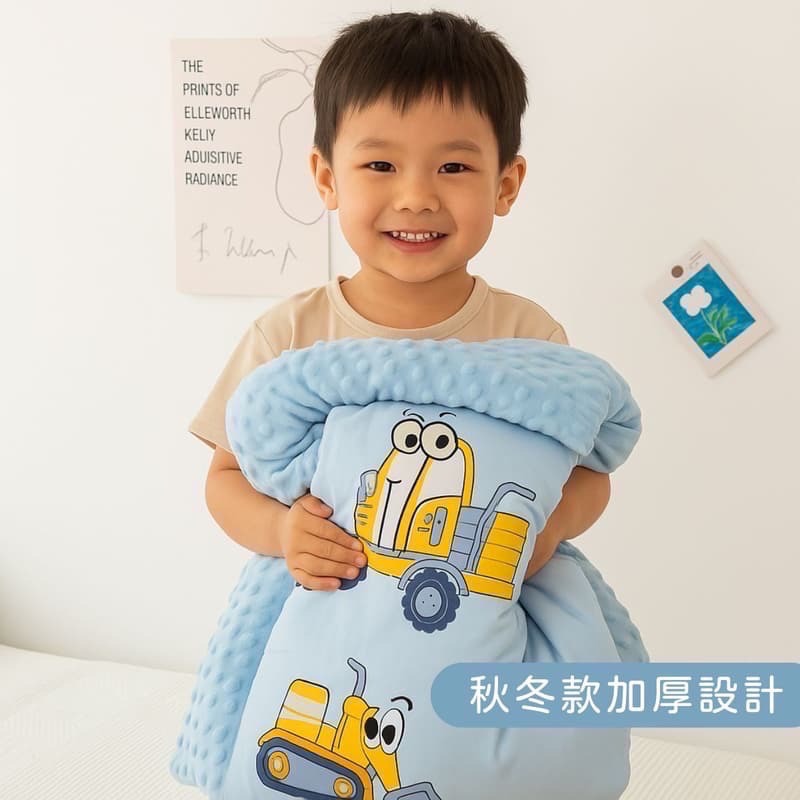 【7-ELEVEN 門市團購】凱美棉業 | 秋冬限定 嬰幼兒被子豆豆被 幼兒蓋被 加厚兒童被 四季新生兒包被 可機洗-細節圖5