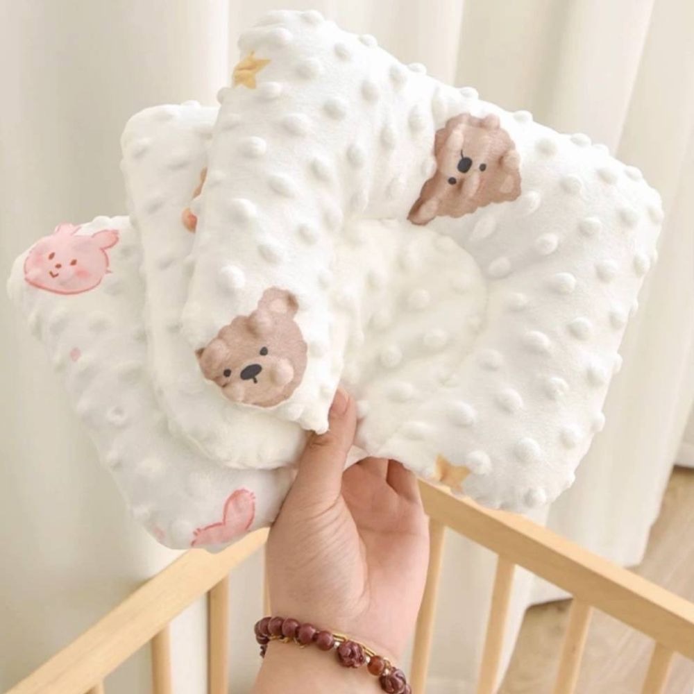 【7-ELEVEN 門市團購】凱美棉業｜嬰幼兒豆豆絨U型枕 安撫枕頭 嬰兒枕頭 豆豆枕-細節圖8