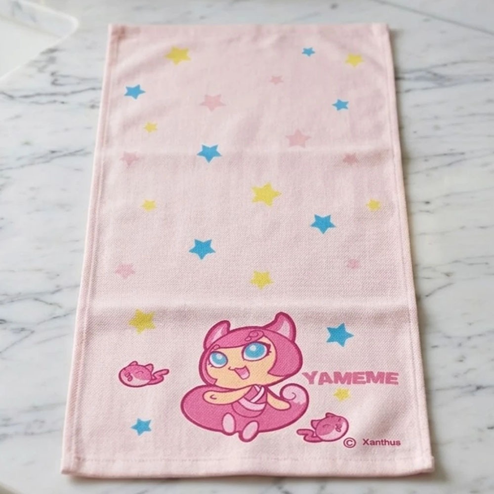 凱美棉業 | MIT台灣製 可愛半棉半紗 閻小妹(Yameme)兒童毛巾 星星款-規格圖11