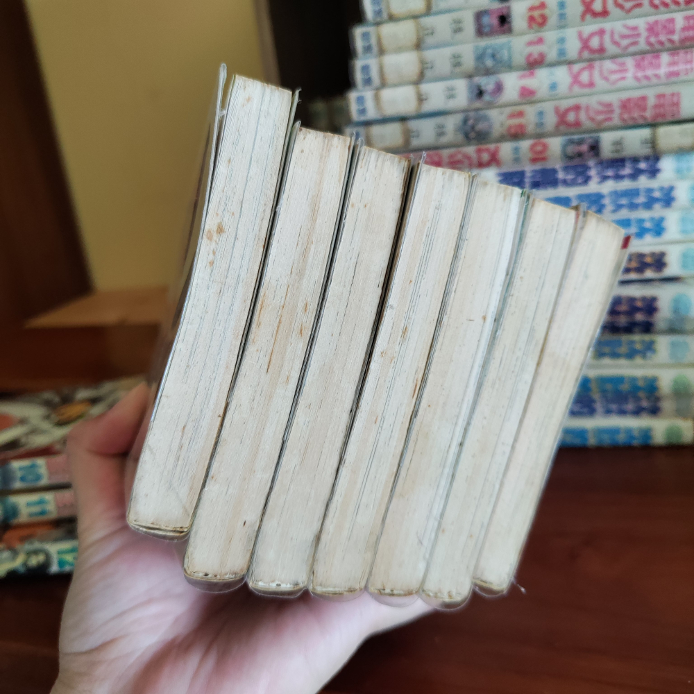 【漫畫】青春甲子園 1～7(全)  有自包書套 書況佳  均勻泛黃  不介意者再下單-細節圖4