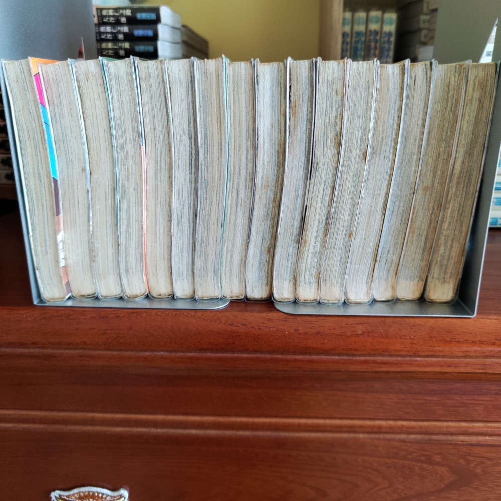 【漫畫】撞球高手1~16完 前川剛  有自包書套 有泛黃-細節圖4