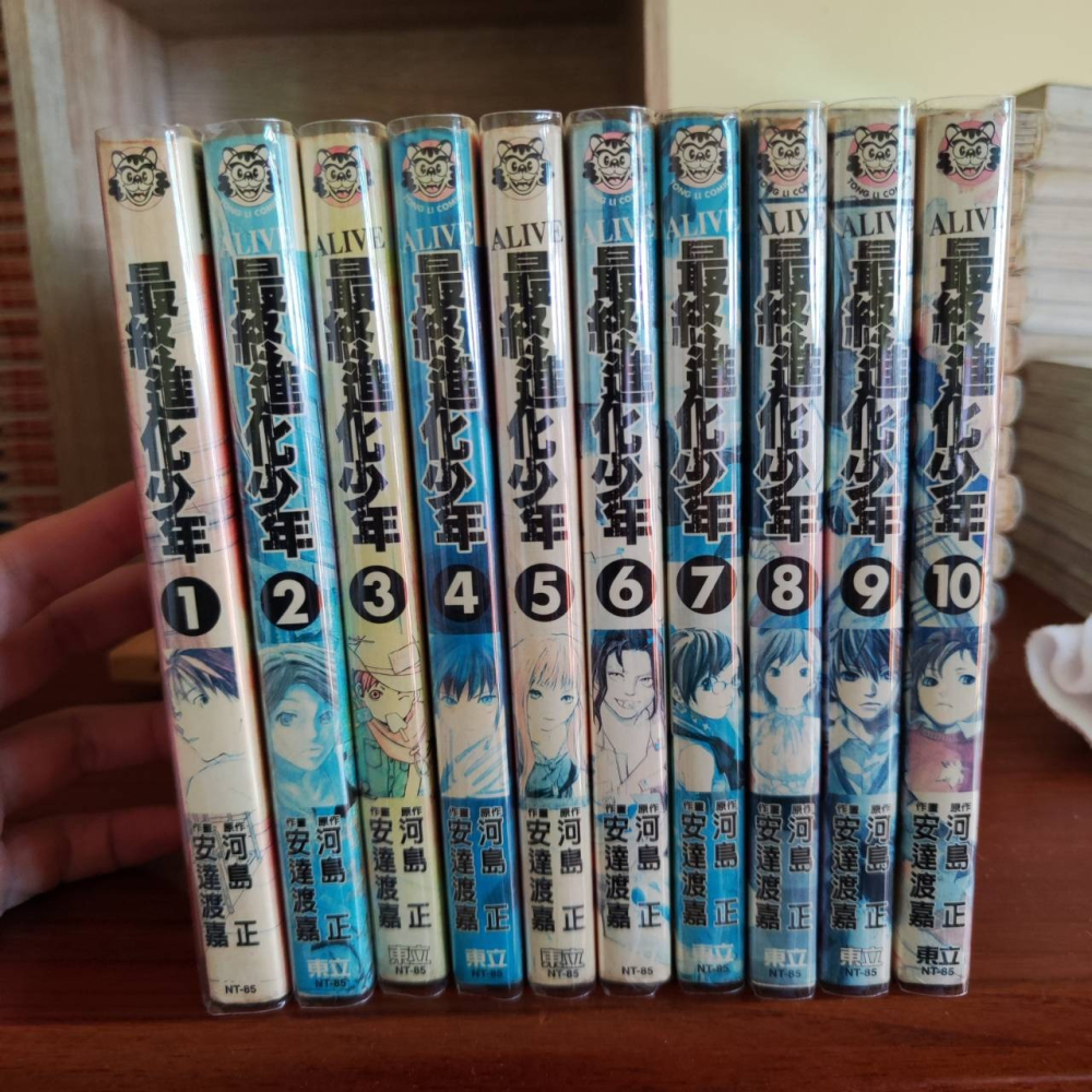 【漫畫】最終進化少年1-21(全)不分售 安達渡嘉  二手書，有包書套，書況佳  有泛黃點  有章  不介意者再下單-細節圖6