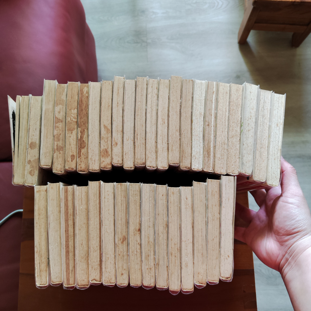 【漫畫】惡女WARU 1-37(全) 不分售 深見惇  有自包書套，書況佳  有泛黃  無章無釘  不介意者再下單-細節圖4