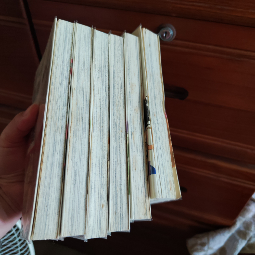 【漫畫】戀愛出世繪 緣X結1-6(完) 瀨口和宏  有自包書套，書況佳  有泛黃 有釘  無章  不介意者再下單-細節圖4