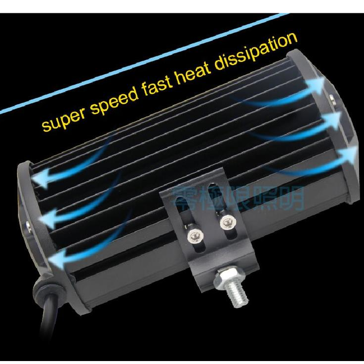 含稅附發票【120W 爆亮新款切線】LED長霸燈 工作燈 方向燈 警示燈 露營燈 照地燈 霧燈 黃金光 側燈 邊燈-細節圖4