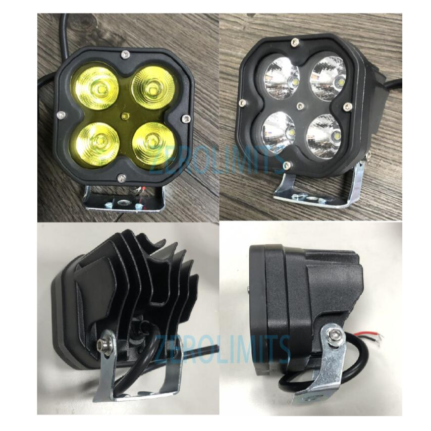 含稅附發票✦超亮【LED 40W 越野車霧燈】前叉燈 聚光型 LED工作燈 機車日行燈 霧燈 探照燈 照地燈 照輪燈-細節圖3