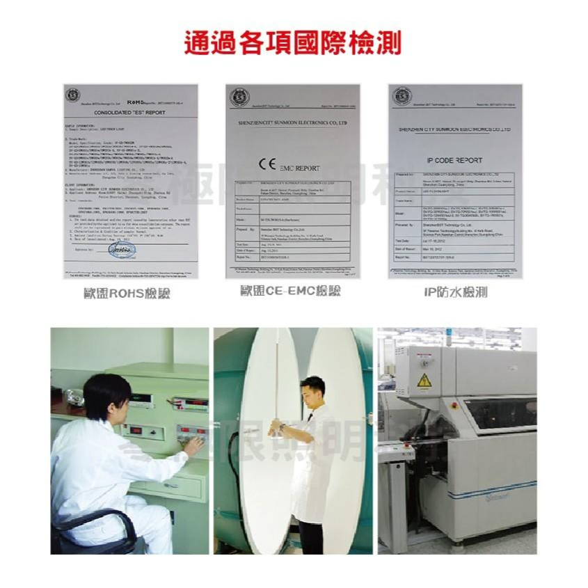 台組 含稅附發票 22年新版 廣角高光效耐操【100W 工業級 SMD LED探照燈】防水投射燈 招牌燈-細節圖4