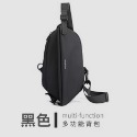 家琪居家 百搭帥氣肩背包 斜肩包 斜背包 肩背包 單肩包 單肩包男 胸包男 斜肩包男 肩背包男 斜背包男 側背包男-規格圖9