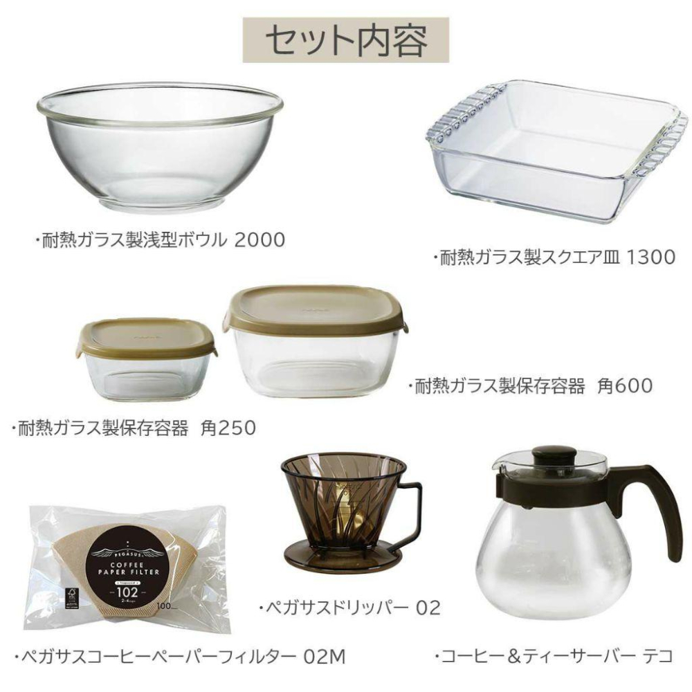 (日本正品，快速出貨) HARIO 咖啡七件套裝餐具組-細節圖7