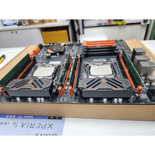 Intel E5 2683V3*2 + X99-F8d plus + DDR4 16G*4