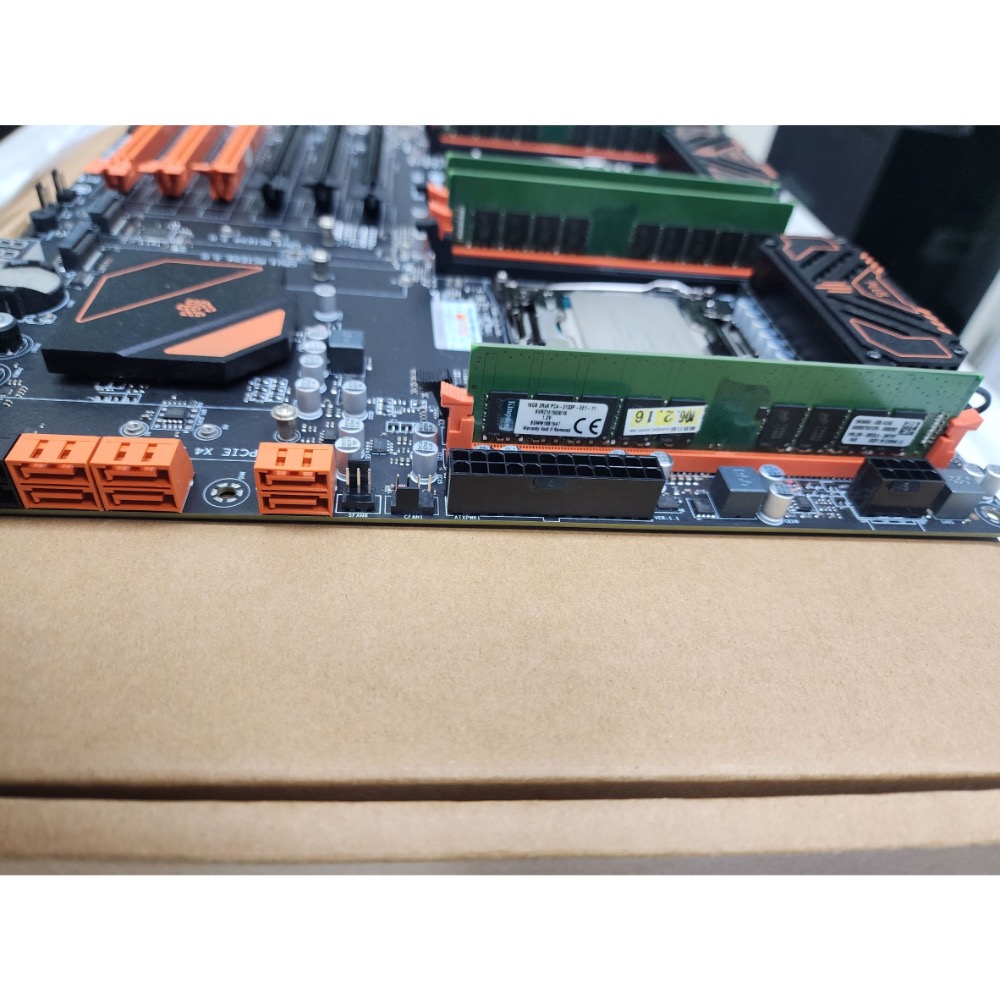 Intel E5 2683V3*2 + X99-F8d plus + DDR4 16G*4-細節圖2