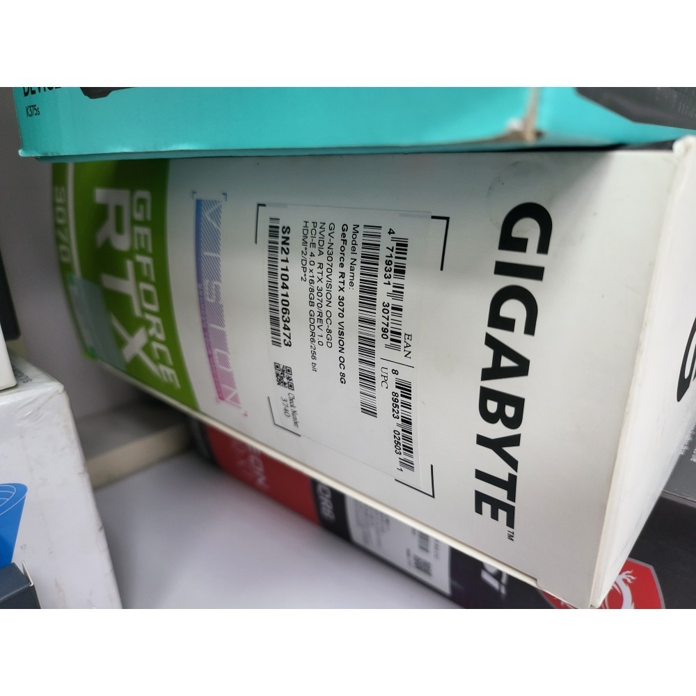 GeForce RTX™ 3070 VISION OC 8G 白卡 手機平板筆電舊機零件折抵貼換-細節圖5