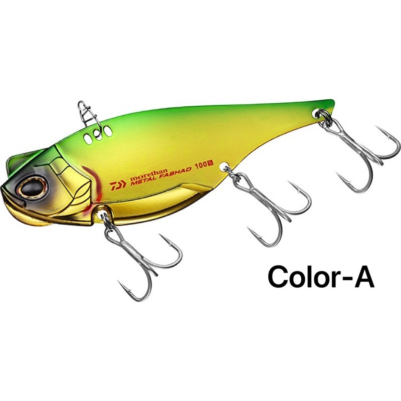 【W.S釣具】日本原裝 Daiwa モアザン 100S 大型VIB 10公分 45克附鉤 VIB顫泳 岸拋微鐵 VIB-規格圖5