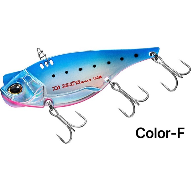 【W.S釣具】日本原裝 Daiwa モアザン 100S 大型VIB 10公分 45克附鉤 VIB顫泳 岸拋微鐵 VIB-規格圖5