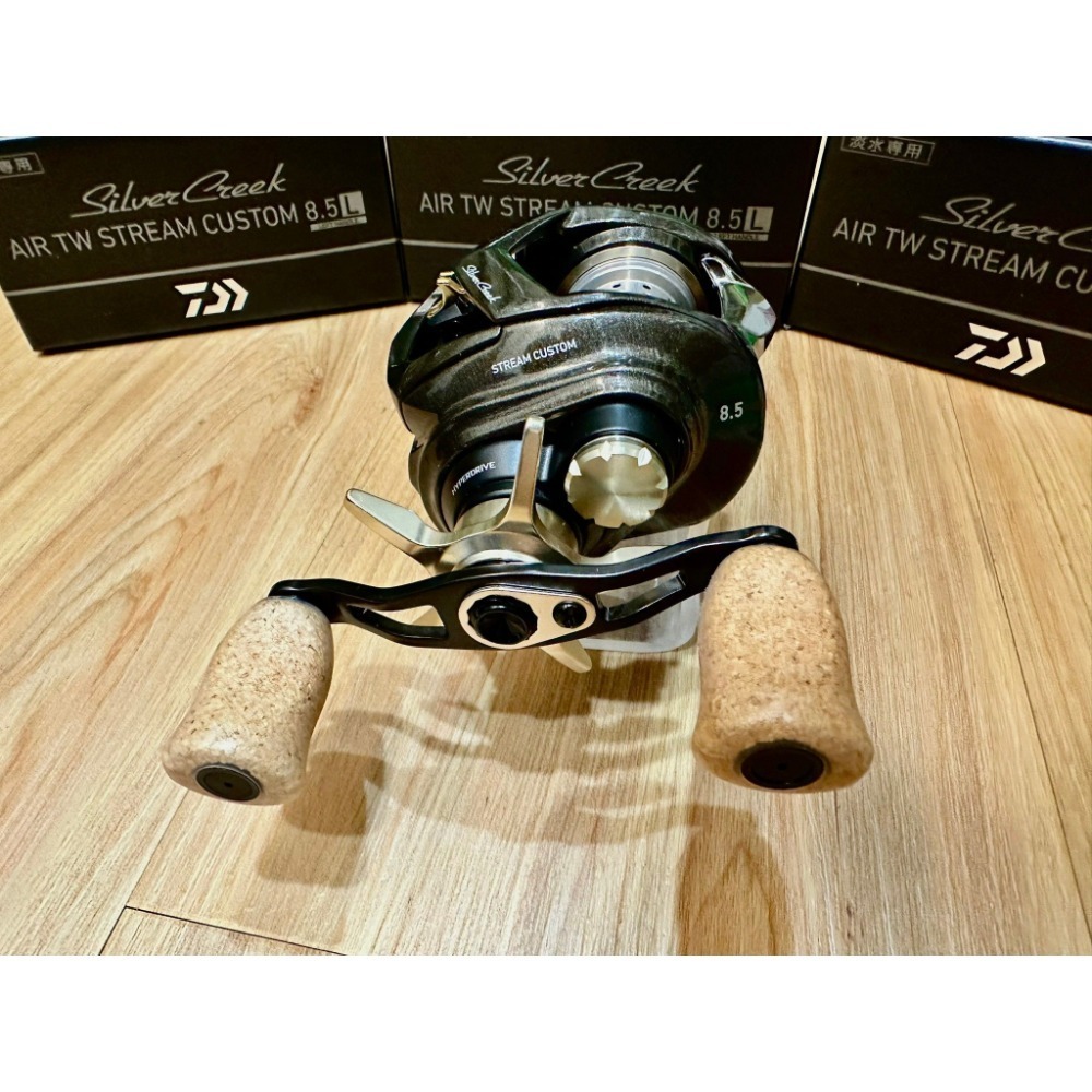 ✨免運✨Daiwa 20年銀溪SILVER CREEK AIR TW路亞捲線器 微拋微物專用 溪流微物捲線器 台灣現貨-細節圖3