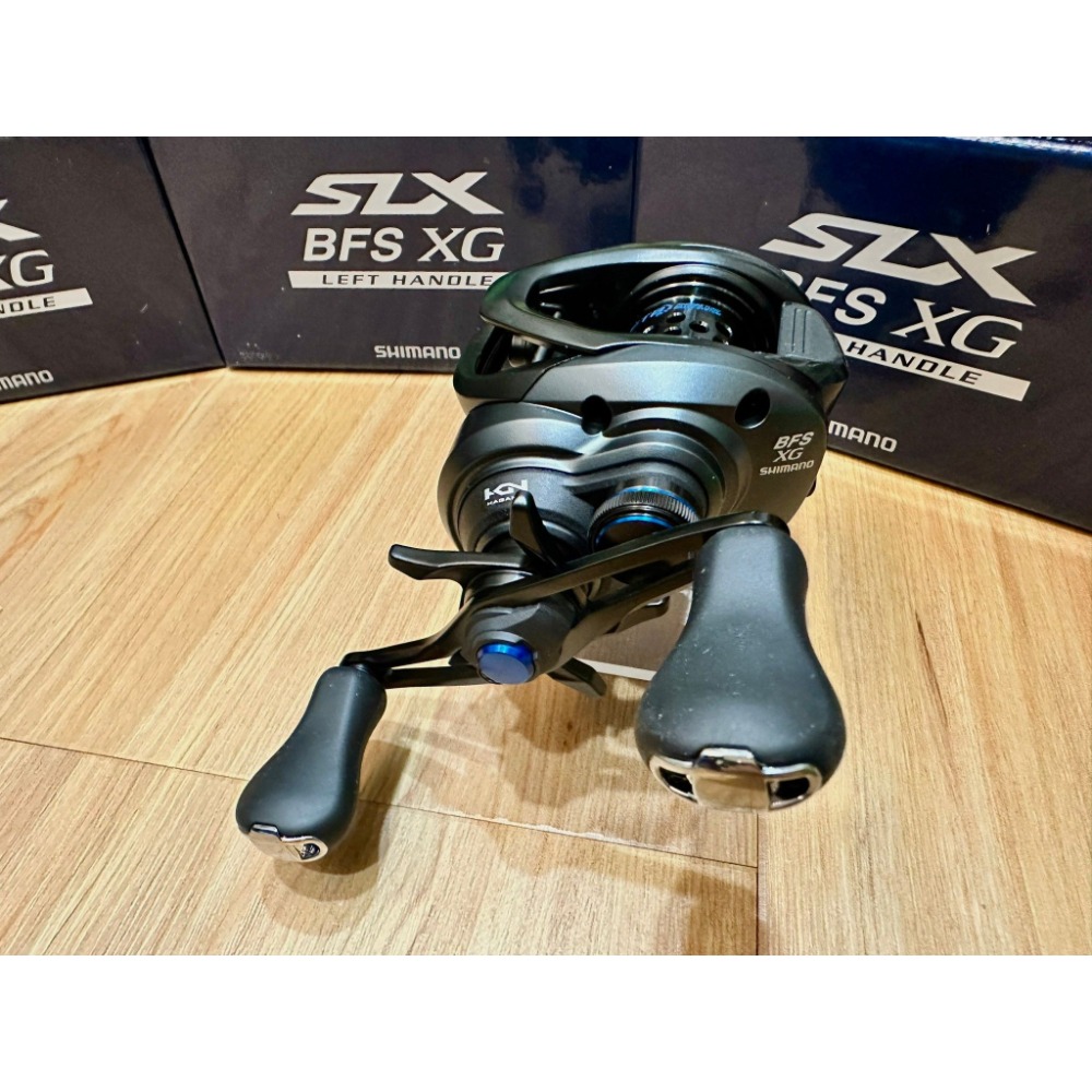 ✨免運現貨✨SHIMANO SLX BFS XG 左手版、微物捲線器、溪流微拋、齒比8:2路亞捲線器、小烏龜捲線器-細節圖4