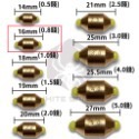 【W.S釣具-現貨快速出🔥】快速水中、快拆替換銅錘鉛、磯釣、海釣場浮標配重鉛、中通鉛、台灣現貨！-規格圖8