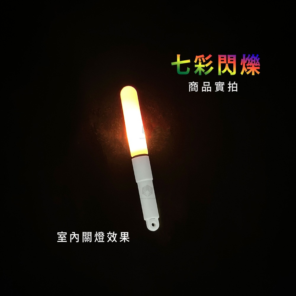 【W.S釣具-現貨速出】誘魚燈、閃爍誘魚燈、水下誘魚燈、水燈、白帶魚專用、閃爍發光、電子發光棒、夜光棒、螢光棒-細節圖8