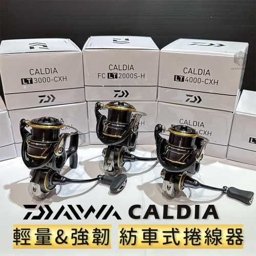 ✨現貨免運✨Daiwa 21年CALDIA紡車捲線器、平價捲線器、高CP值泛用型捲線器、台灣現貨!