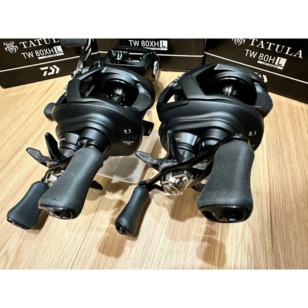 ✨免運現貨✨Daiwa TATULA TW 80 路亞捲線器、輕量化遠投泛用型、溪流釣、小烏龜捲線器、水滴輪、台灣現貨-細節圖2