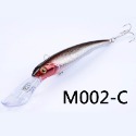 【W.S釣具-現貨】路亞、路亞假餌、米諾16cm/28g、大舌板深潜型、minnow！M002-規格圖9