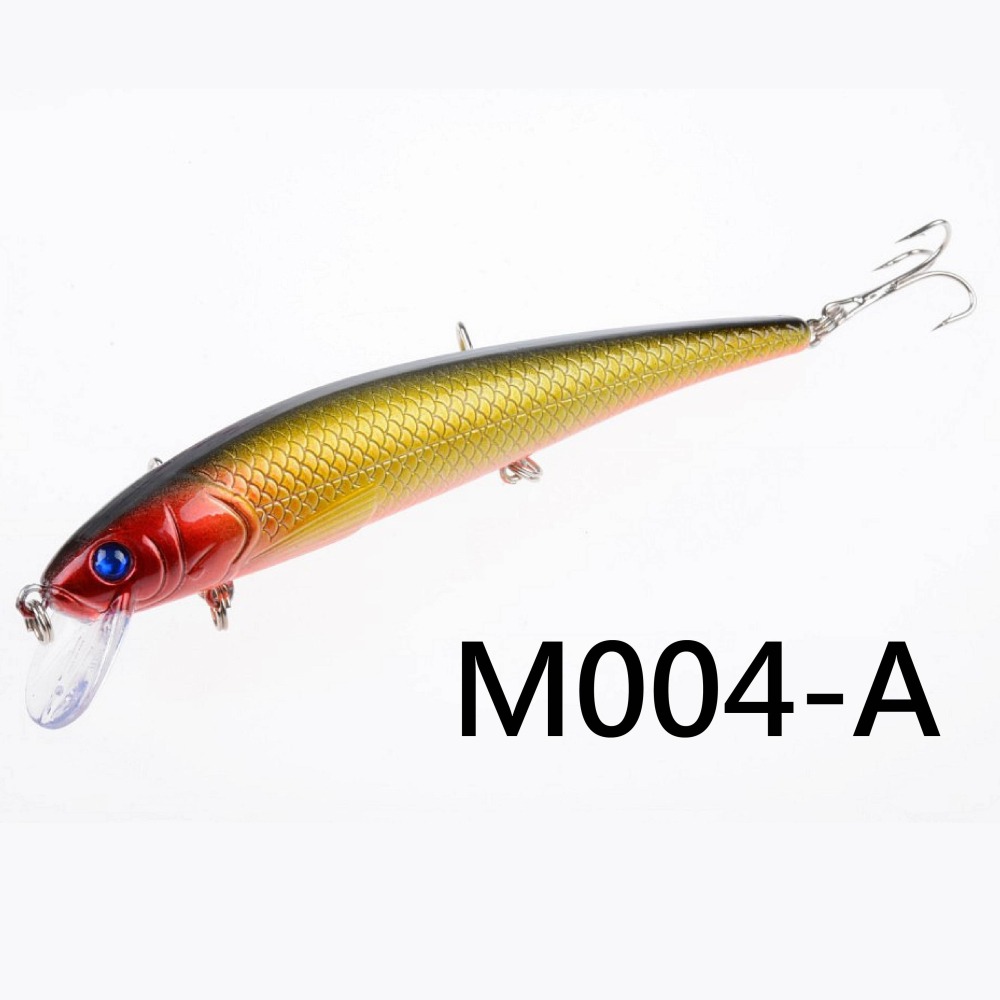 【W.S釣具-現貨】路亞、路亞假餌、米諾12.5cm/17g、懸浮型、minnow！M004-細節圖4