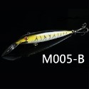 【W.S釣具-現貨】路亞、路亞假餌、米諾14cm/16.2g、金屬大舌板深潜型、minnow！M005-規格圖4