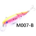 【W.S釣具-現貨】路亞、路亞假餌、多節魚米諾10.5cm/14g、懸浮型、minnow！M007-規格圖5