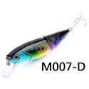 【W.S釣具-現貨】路亞、路亞假餌、多節魚米諾10.5cm/14g、懸浮型、minnow！M007-規格圖5