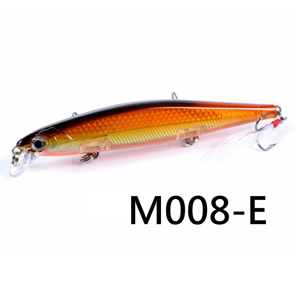 【W.S釣具-現貨】路亞、路亞假餌、米諾 11cm/13.7g、懸浮型、minnow！M008-細節圖8